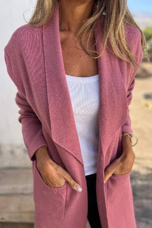 Out-Shine | Mid-Length Cardigan Jacket