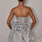 Out-Shine | Back-Bow Sparkle Mini Dress