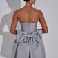 Out-Shine | Back-Bow Sparkle Mini Dress