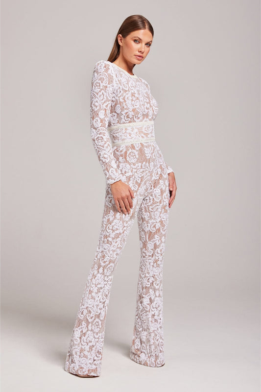 Out-Shine | Lace Glamour Jumpsuit