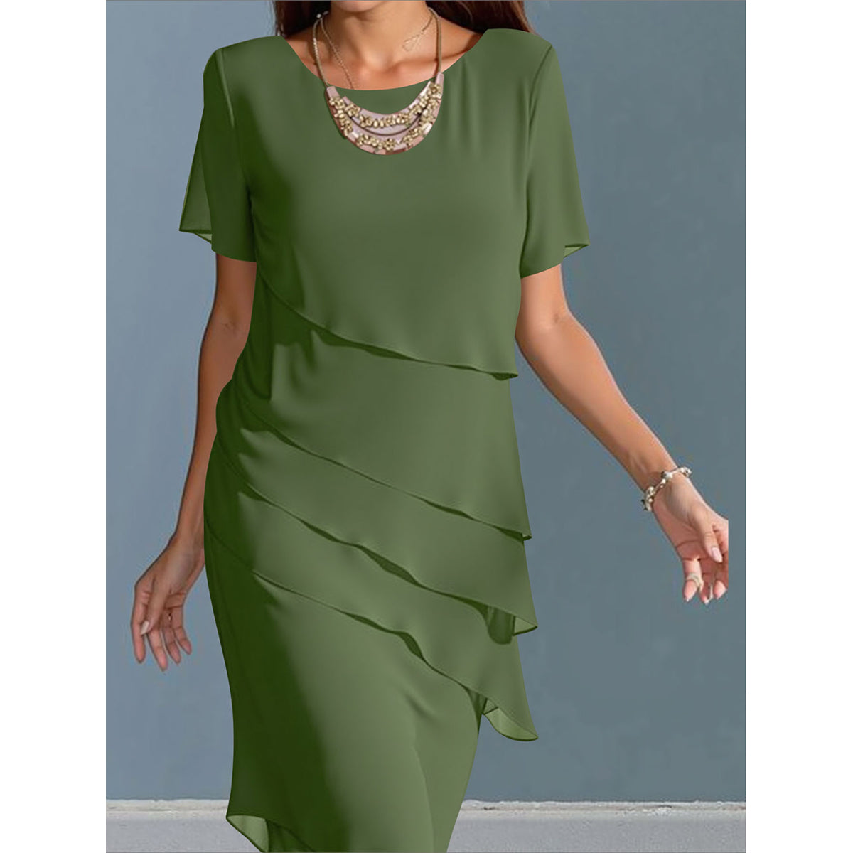 Out-Shine | Elegant Sleeve Dress