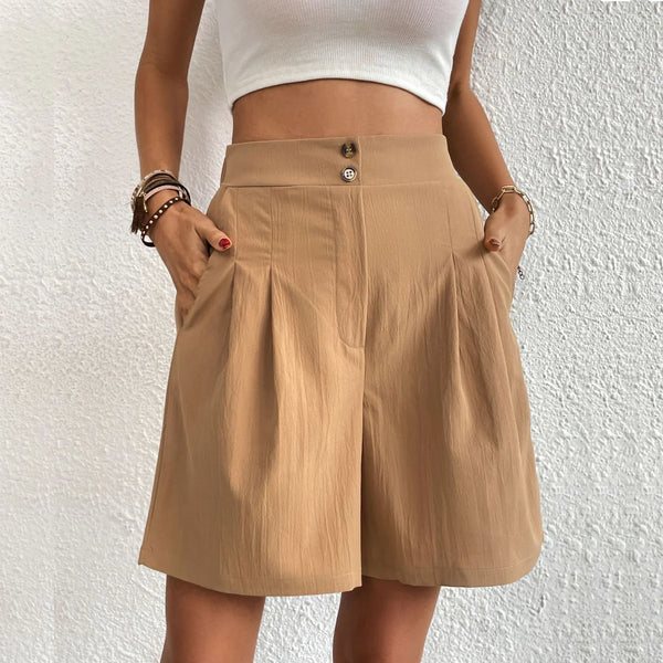 Out-Shine | Black and comfortable women's shorts