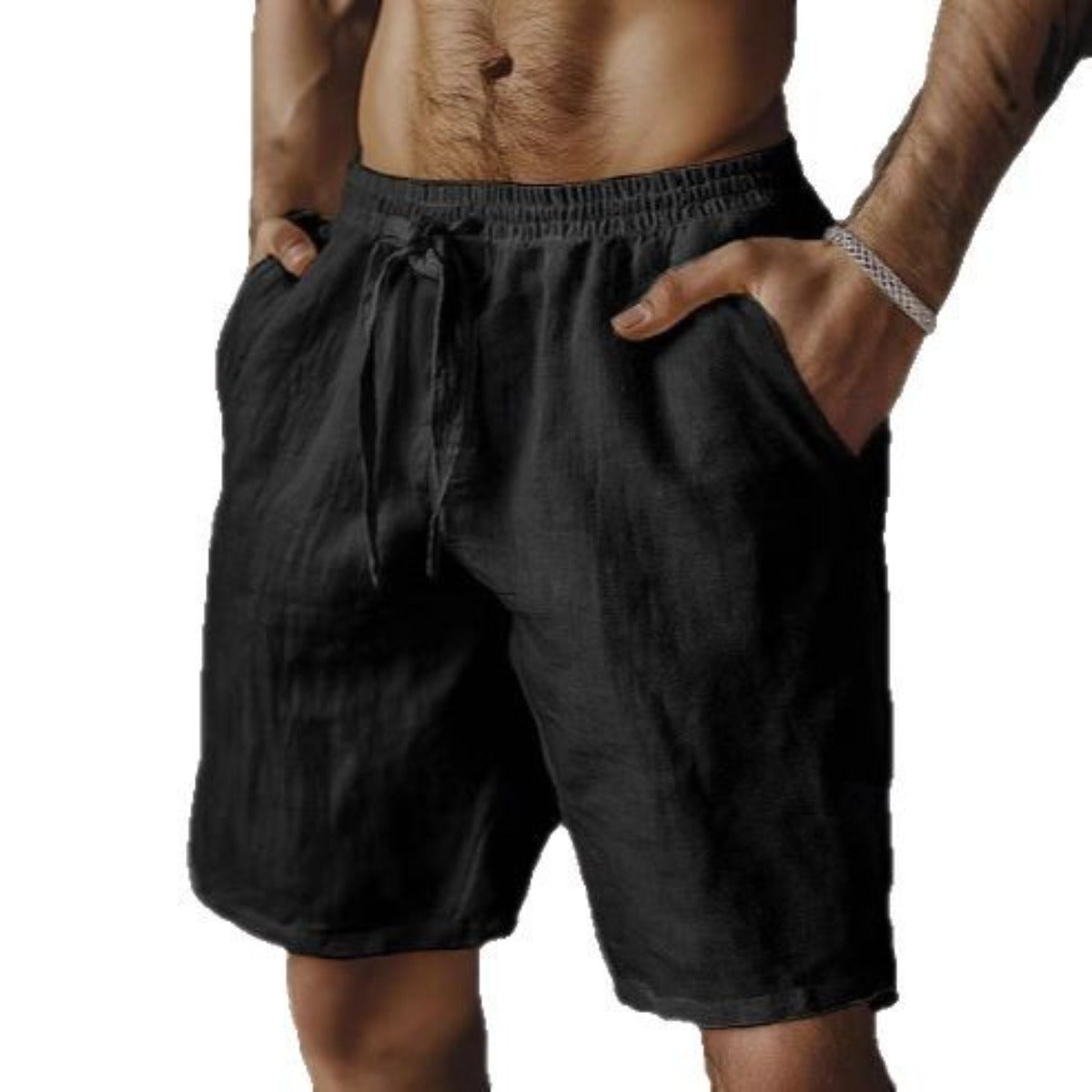 Out-Shine | Cotton and linen men's lace-ups