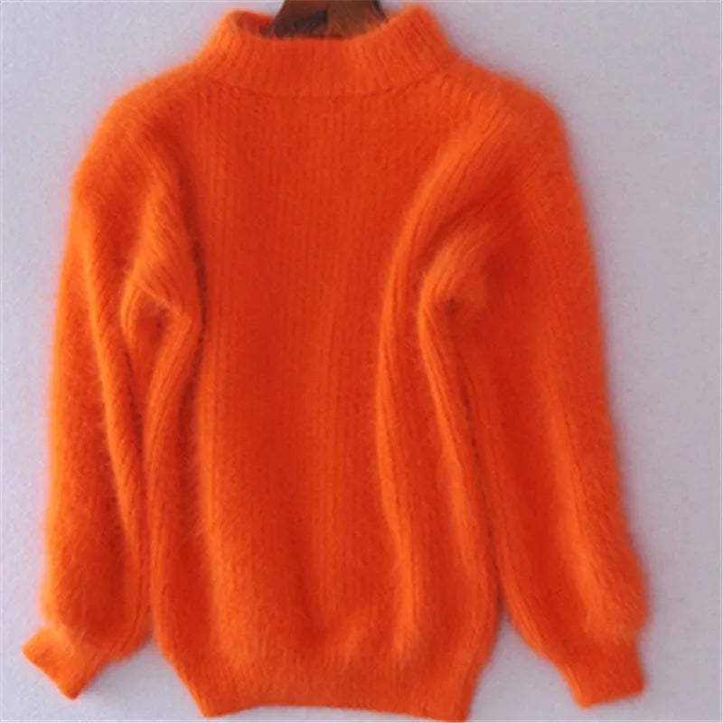 Out-Shine | vintage angora - styled wool sweater