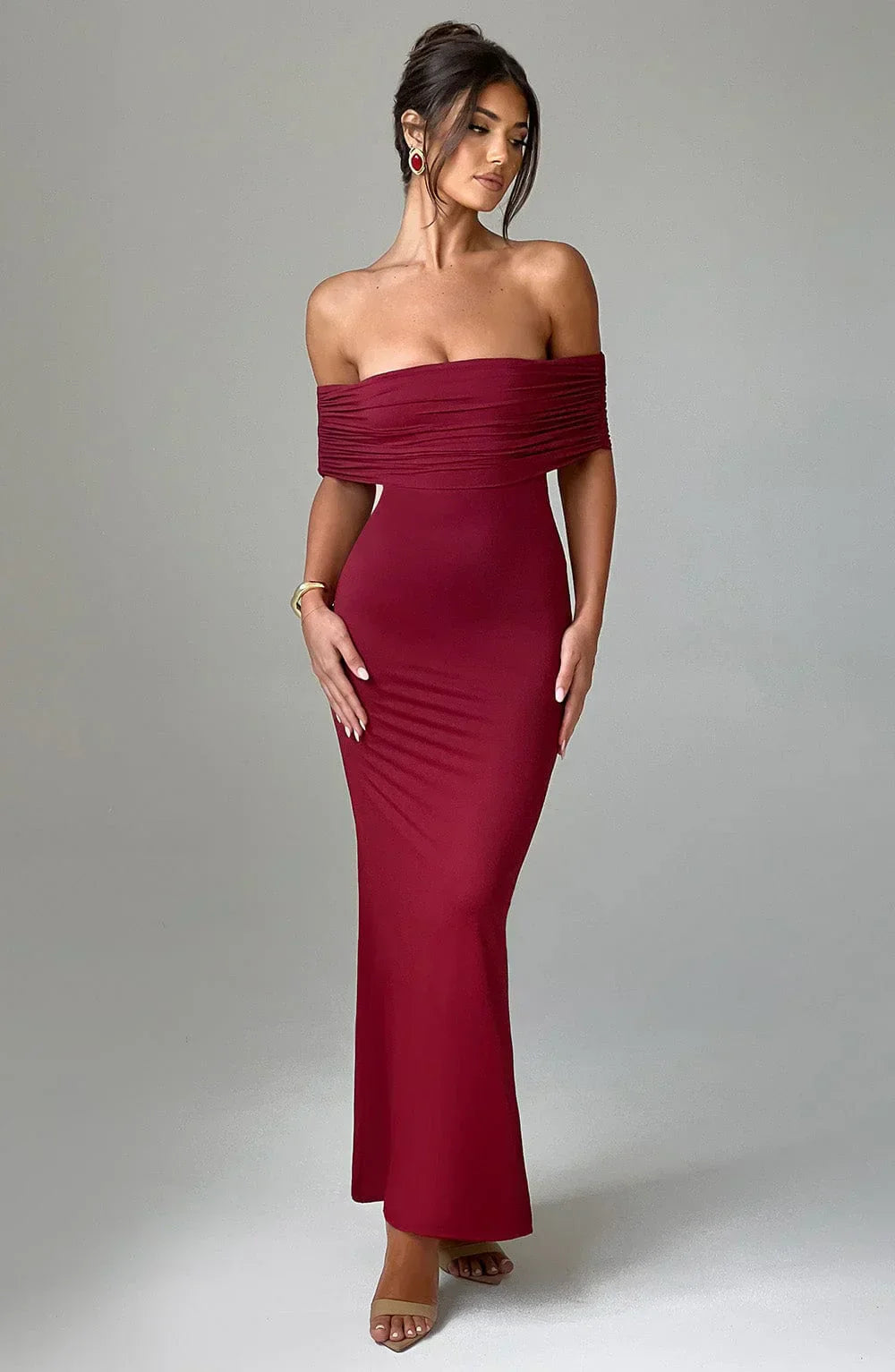 Out-Shine | Elegant Backless Maxi Dress