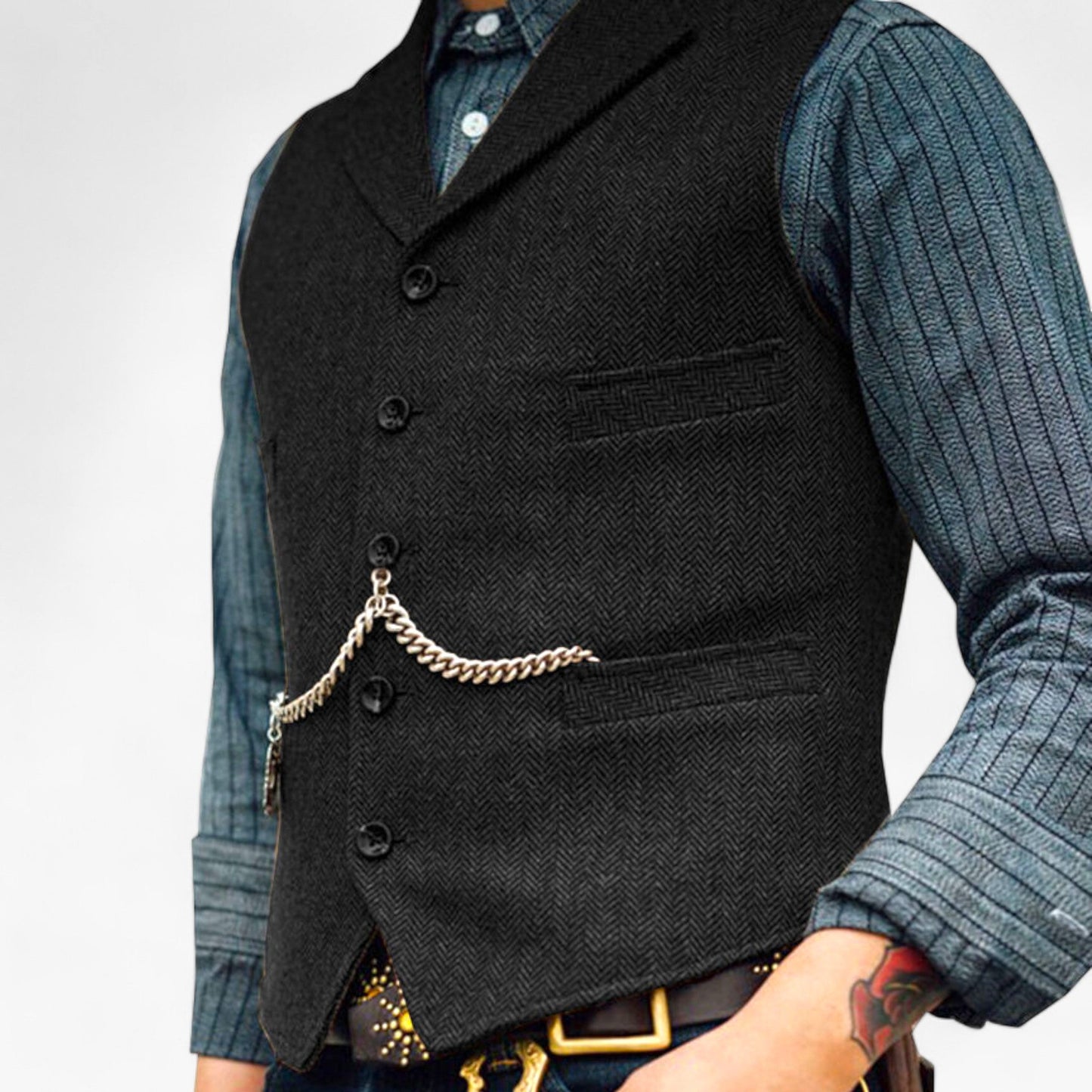 Out-Shine | Business Suit Vest - Timeless Elegance