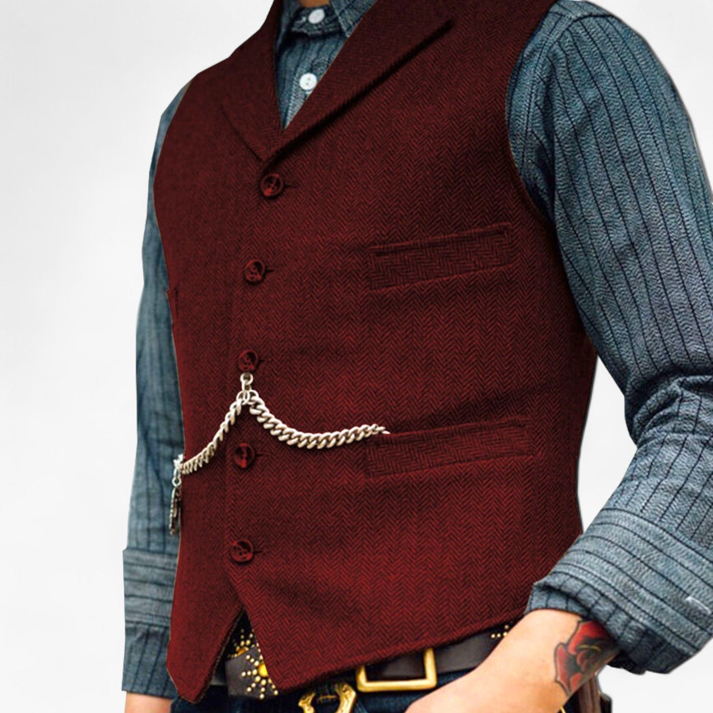 Out-Shine | Business Suit Vest - Timeless Elegance