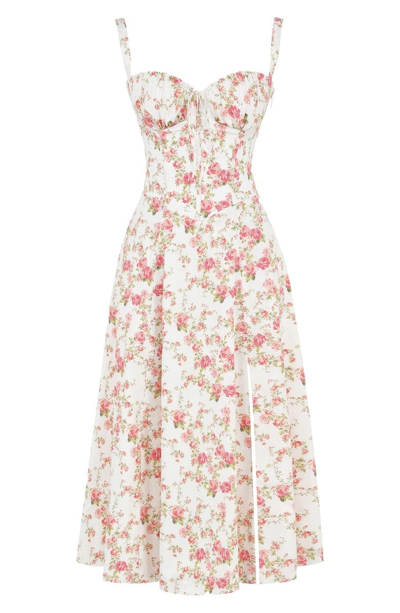 Out-Shine | Bustier dress with waist shaping
