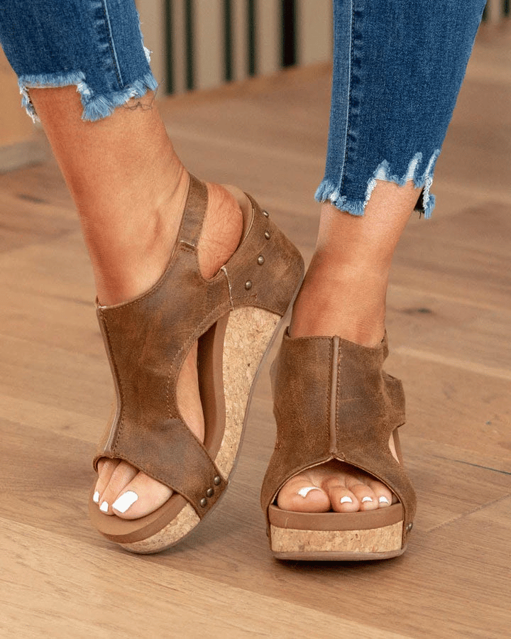 Out-Shine | Adjustable Comfortable Orthopedic Leather Sandals