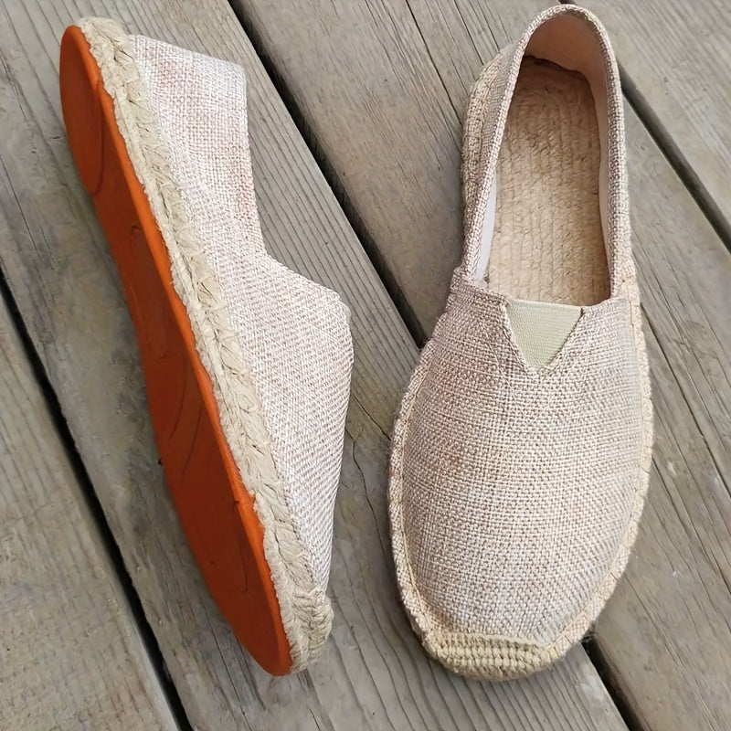 Out-Shine | Maritime Linen Shoes White