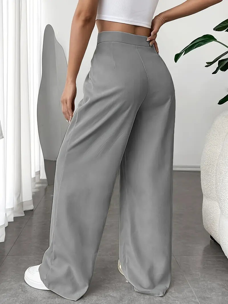 Out-Shine | Stylish Long Pants With Wide Leg