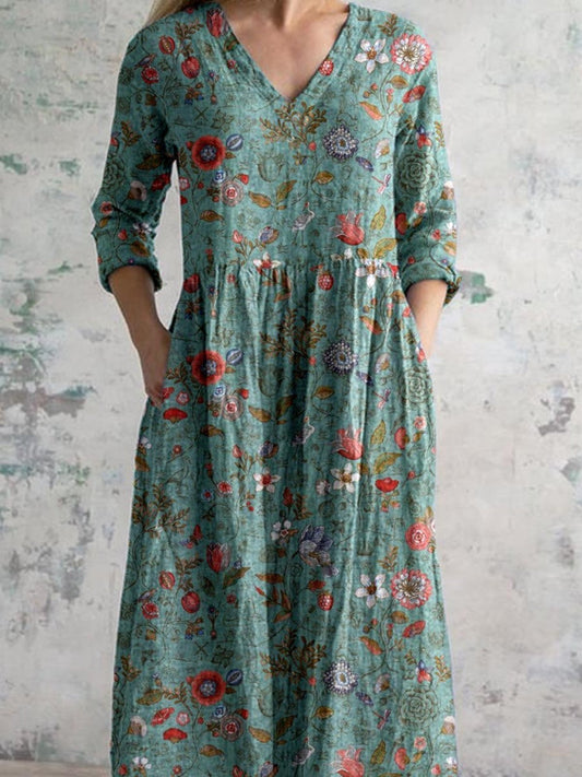 Out-Shine | Belly Covered Flower Dress