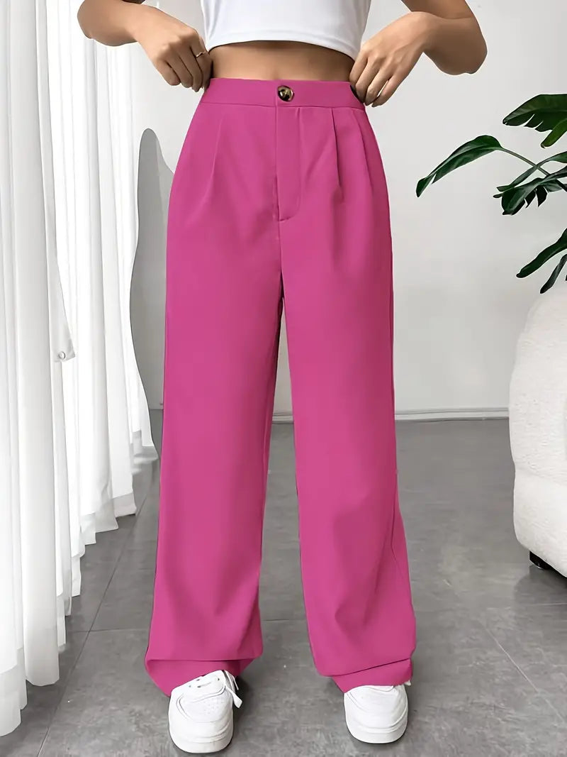 Out-Shine | Stylish Long Pants With Wide Leg