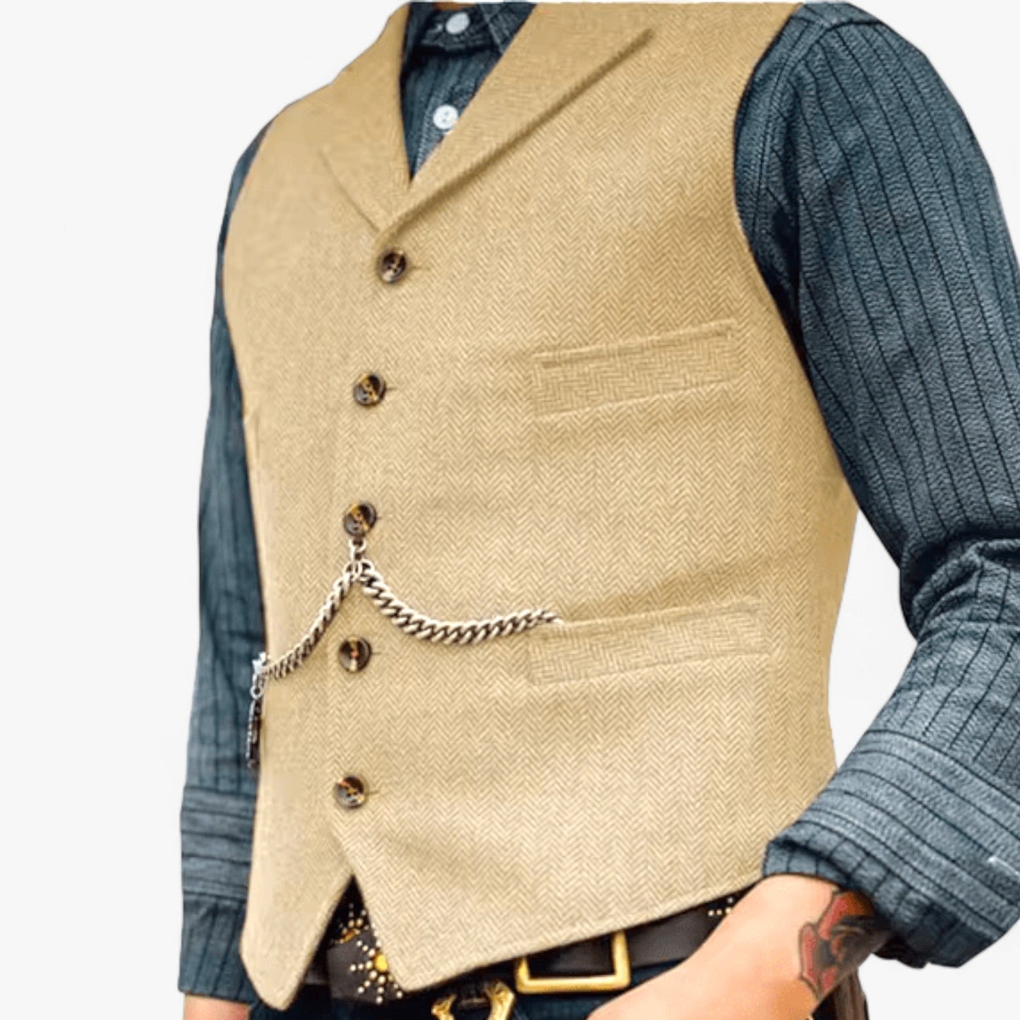 Out-Shine | Business Suit Vest - Timeless Elegance