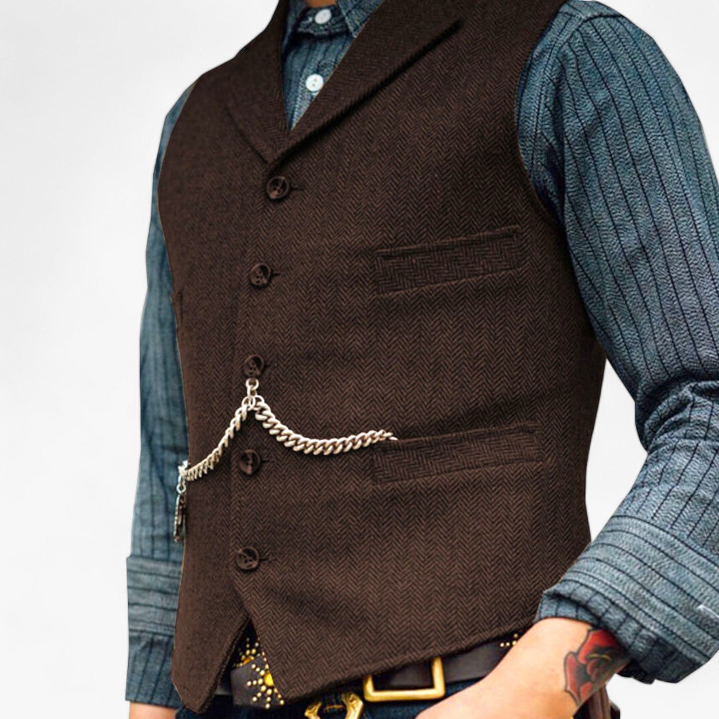 Out-Shine | Business Suit Vest - Timeless Elegance