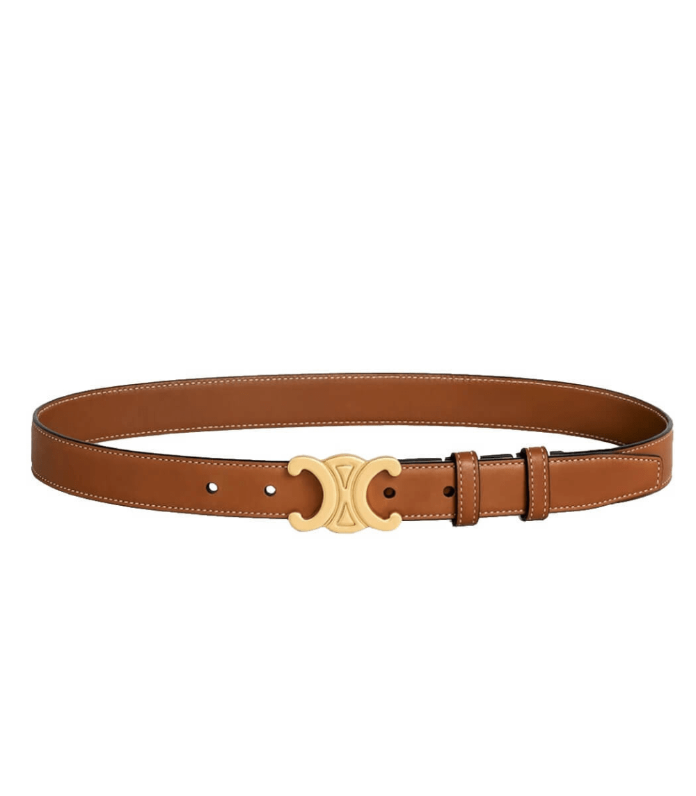 Out-Shine | Sophisticated Belt With Gold Accents