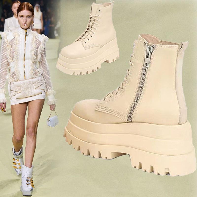 Deslumbra | Botines de tobillo Martin Knight para mujer con cordones de moda