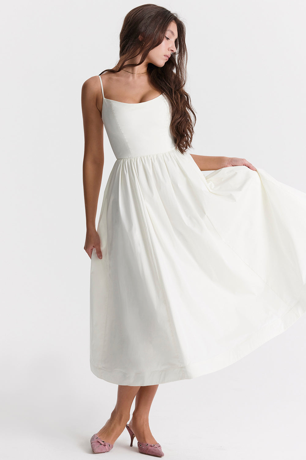 Out-Shine | A-Line Midi Dress