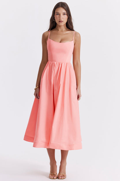 Out-Shine | A-Line Midi Dress