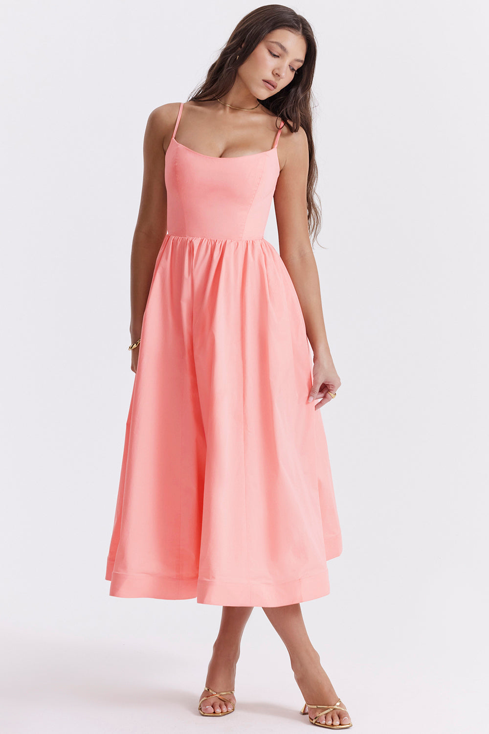 Out-Shine | A-Line Midi Dress