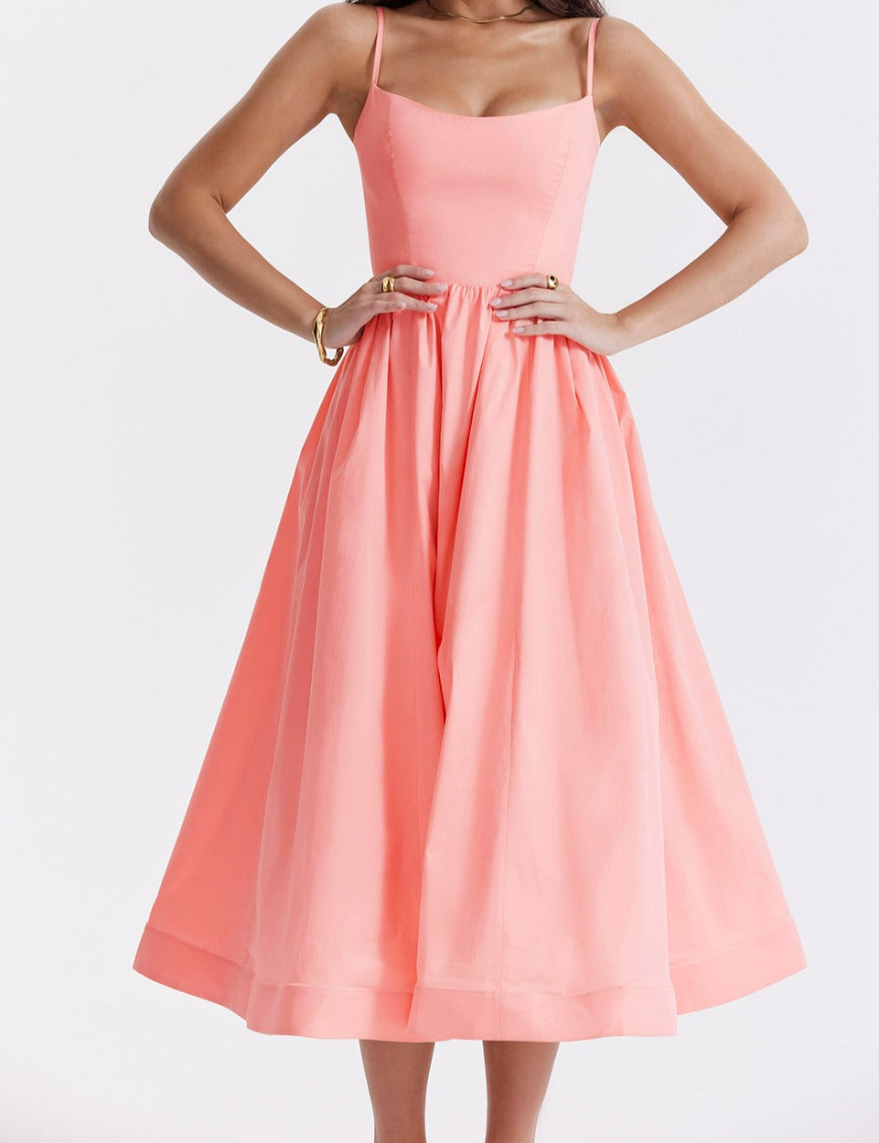Out-Shine | A-Line Midi Dress