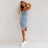 Out-Shine | Jean Dress With Adjustable Straps
