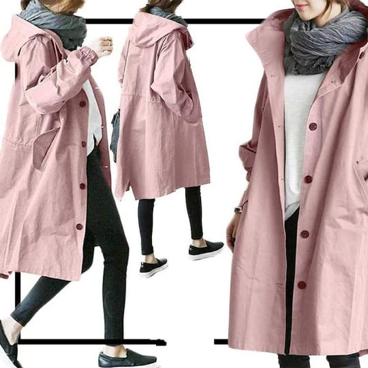 Out-Shine | Elegant, Windproof and Waterproof Trench Coat for Women