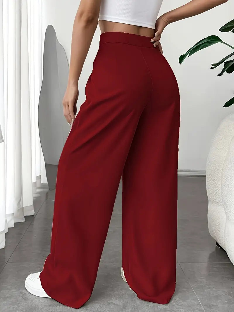 Out-Shine | Stylish Long Pants With Wide Leg