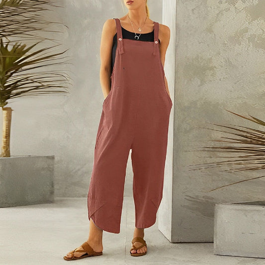 Out-Shine | Summer Dungarees Made Of Linen