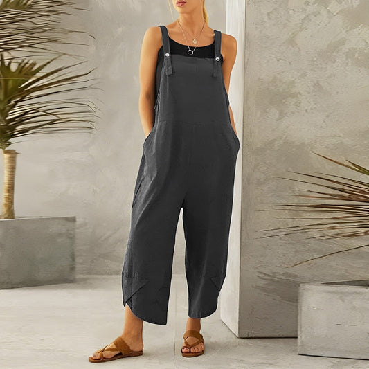 Out-Shine | Summer Dungarees Made Of Linen