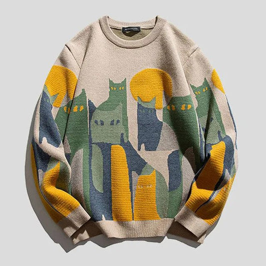 Out-Shine | Unisex Cat Sweater