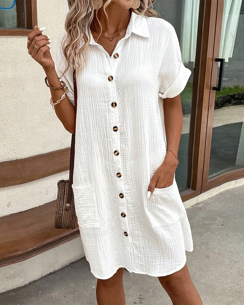 Out-Shine | Button - down dress