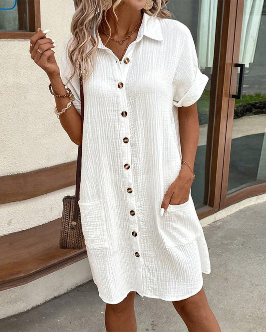 Out-Shine | Button - down dress