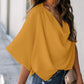 Out-Shine | Chiffon shirt with V neckline