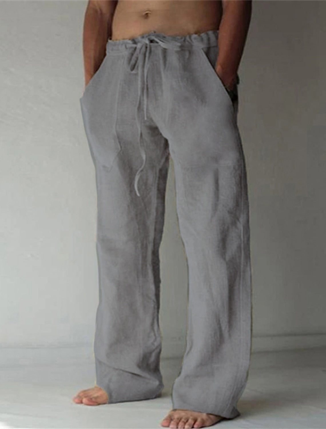 Out-Shine | Men Baggy Linen Pants