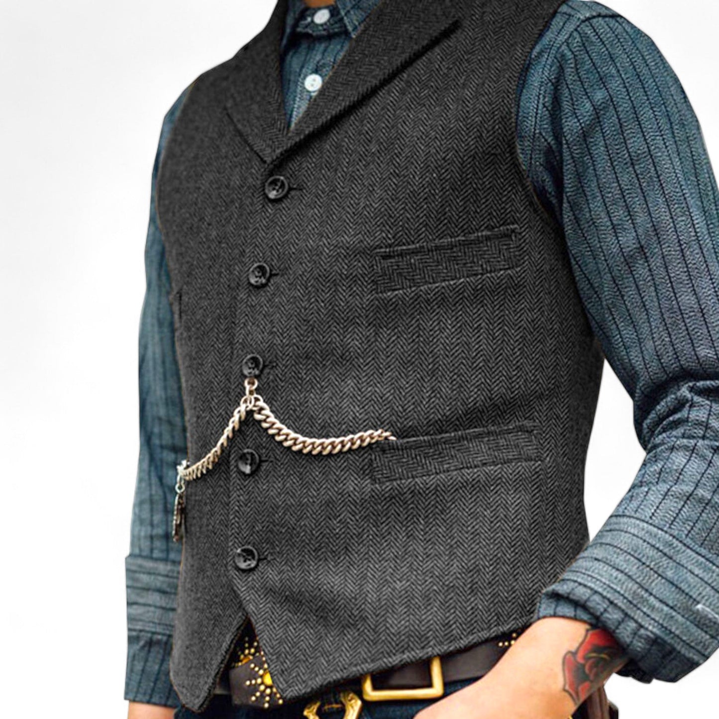 Out-Shine | Business Suit Vest - Timeless Elegance