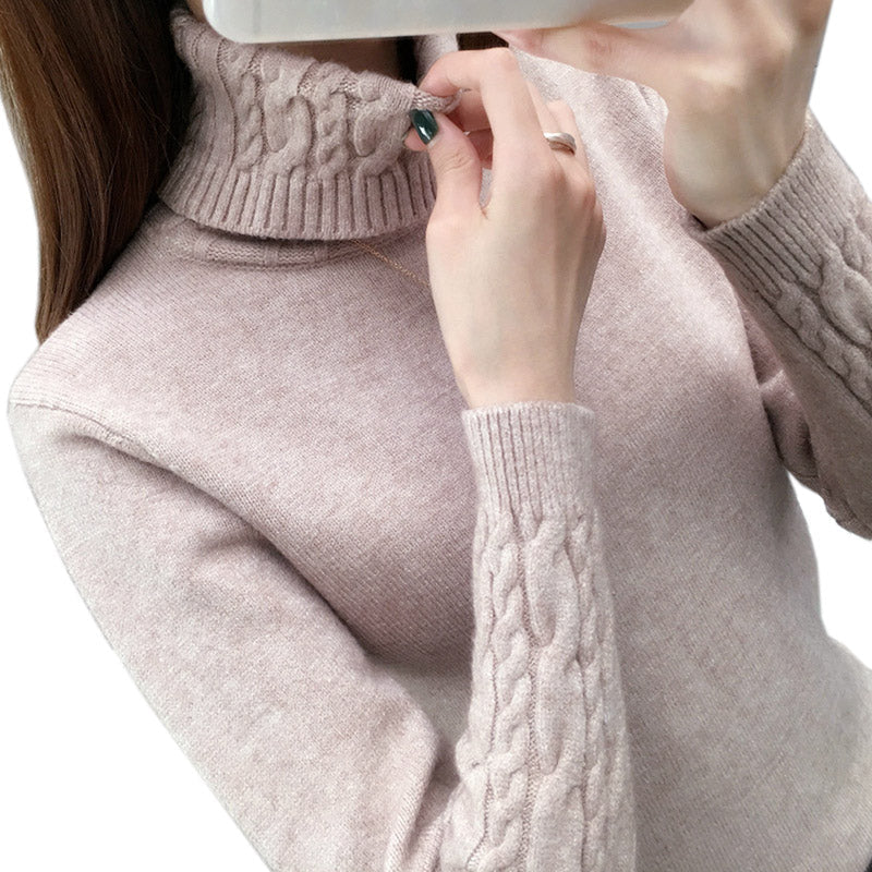 Out-Shine | Women's Sweater With Turtleneck
