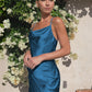 Out-Shine | Black Satin Dress For Occasions Day And Evening