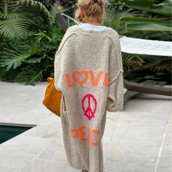 Out-Shine | Peace Stylish Cardigan