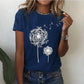 Out-Shine | Black dandelion shirt