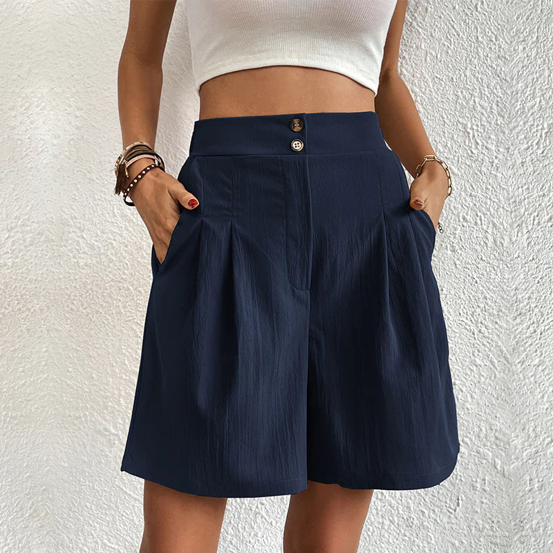 Out-Shine | Black and comfortable women's shorts