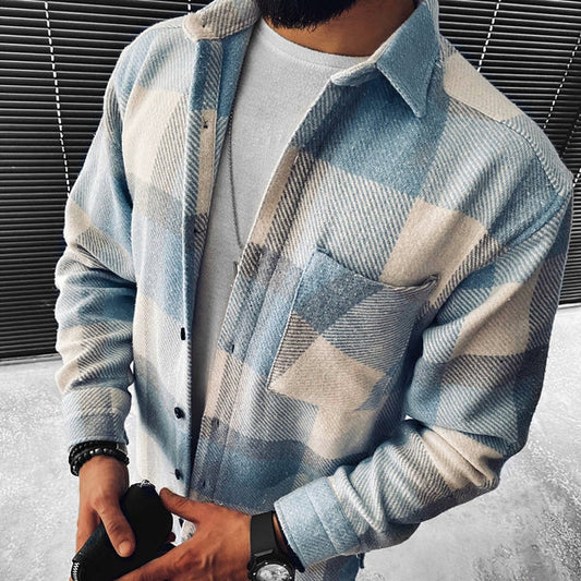 Out-Shine | Checked jacket for men