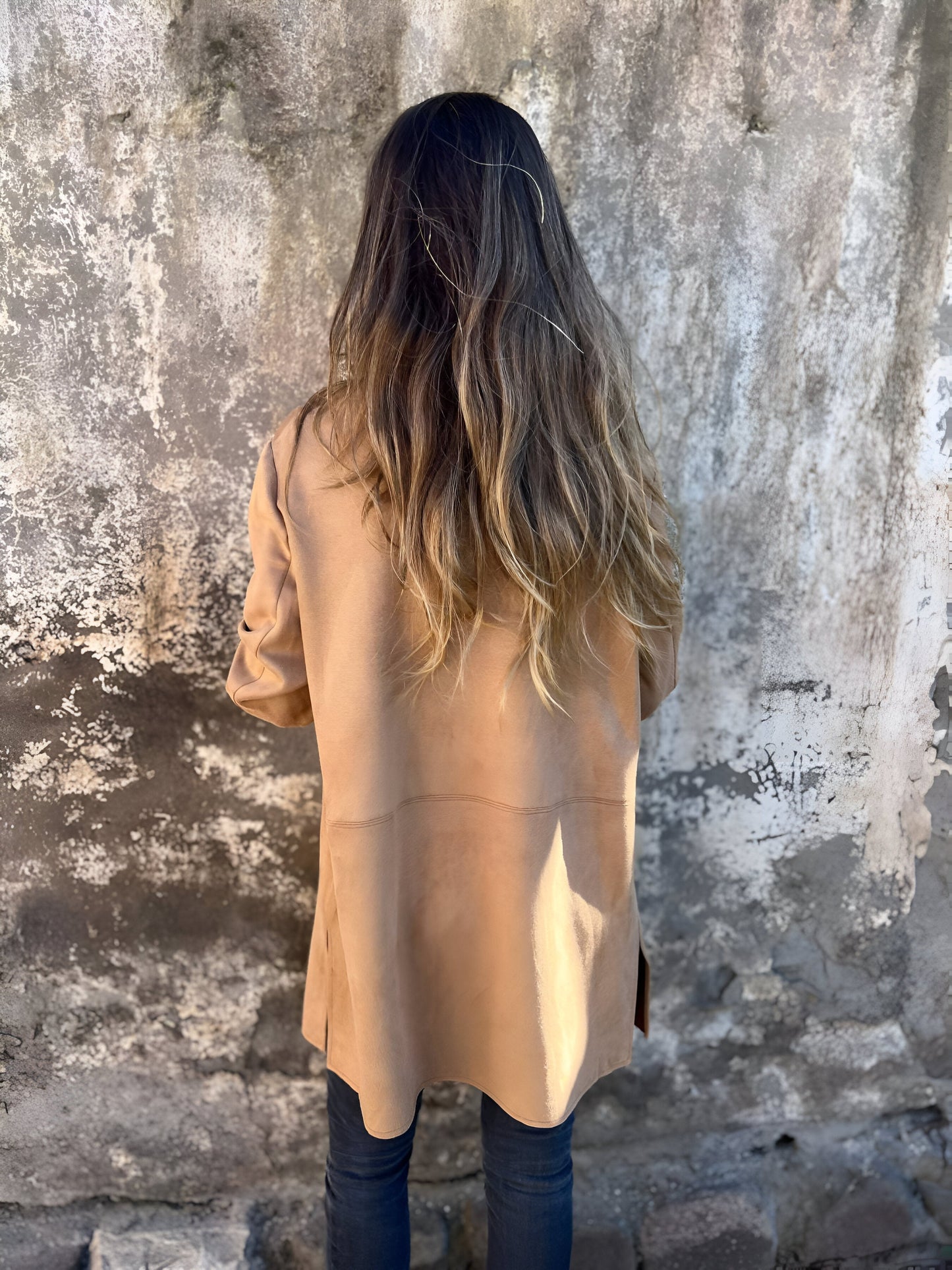 Out-Shine | Classic Mid-Length Lapel Jacket