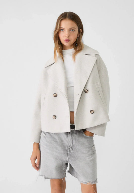 Out-Shine | Short Double-breasted Jacket for Women