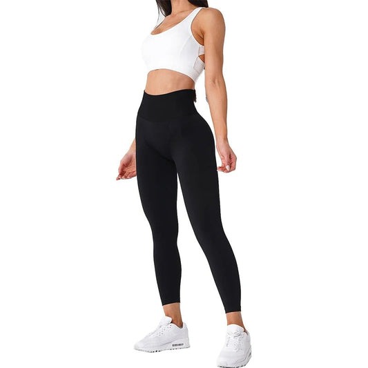 Brilla con luz propia | Leggings deportivos sin costuras para mujer 