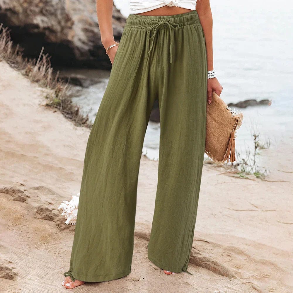 Out-Shine | Casual Linen Pants for Women