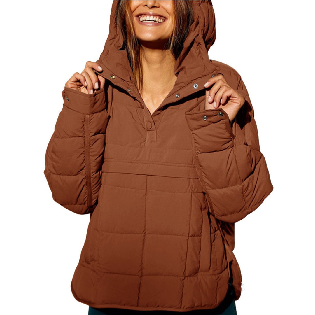Out-Shine | Luxe Hooded Puffer Jacket