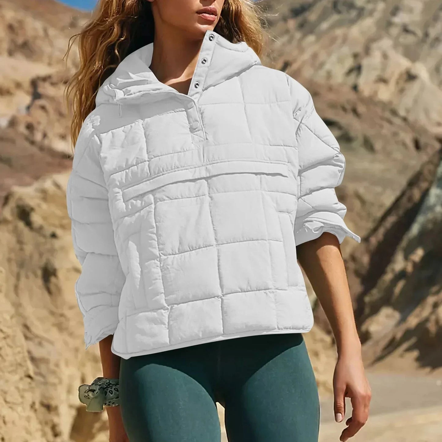 Out-Shine | Luxe Hooded Puffer Jacket
