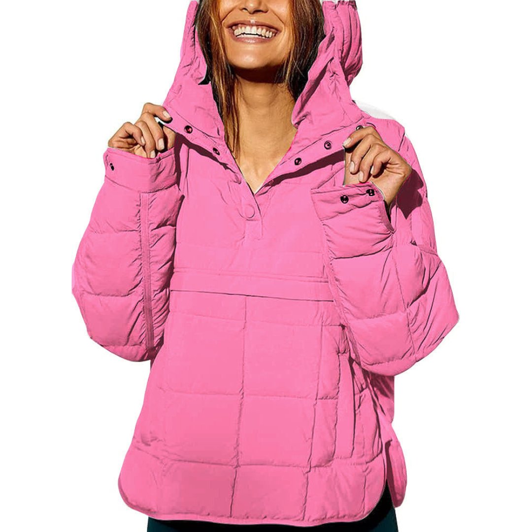 Out-Shine | Luxe Hooded Puffer Jacket