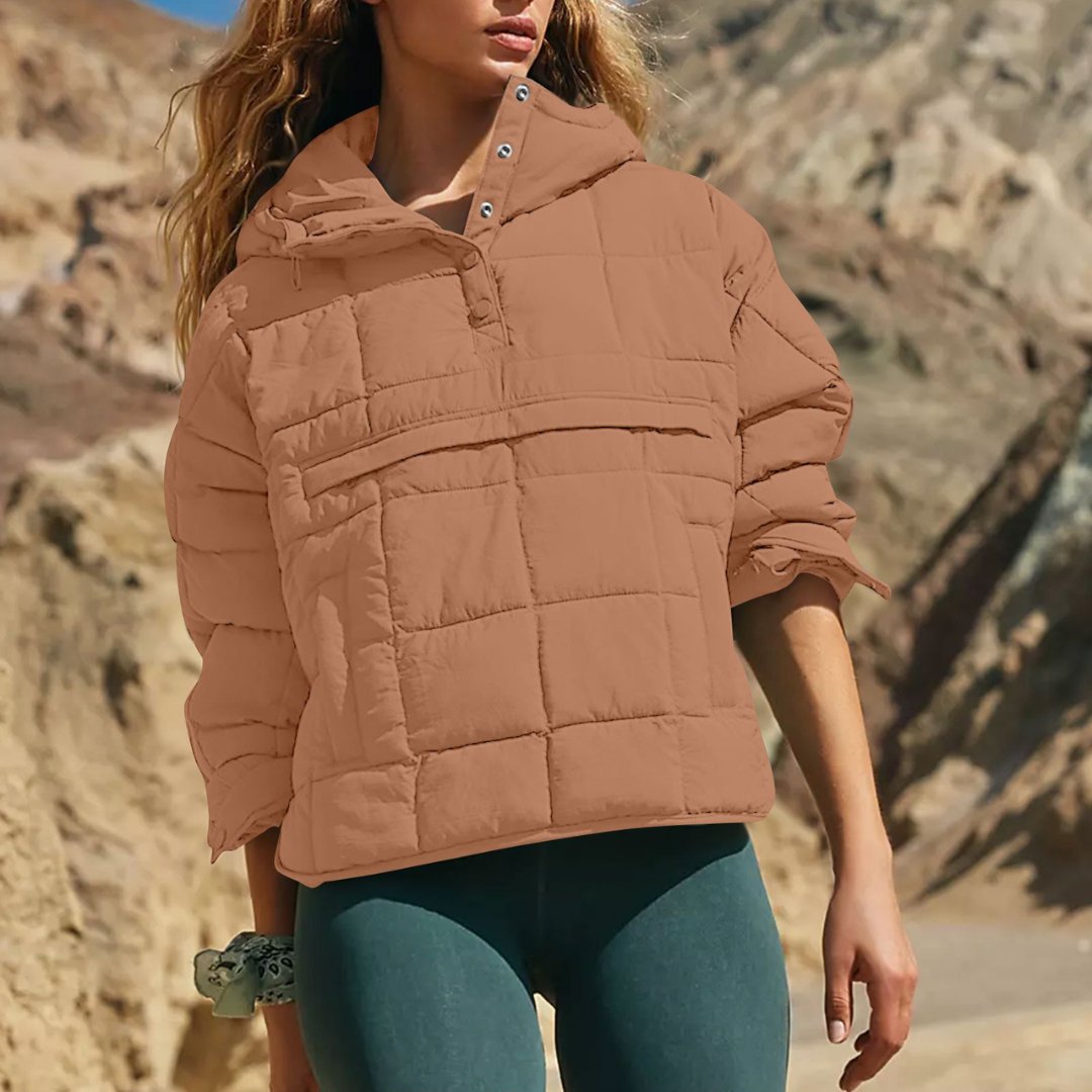 Out-Shine | Luxe Hooded Puffer Jacket